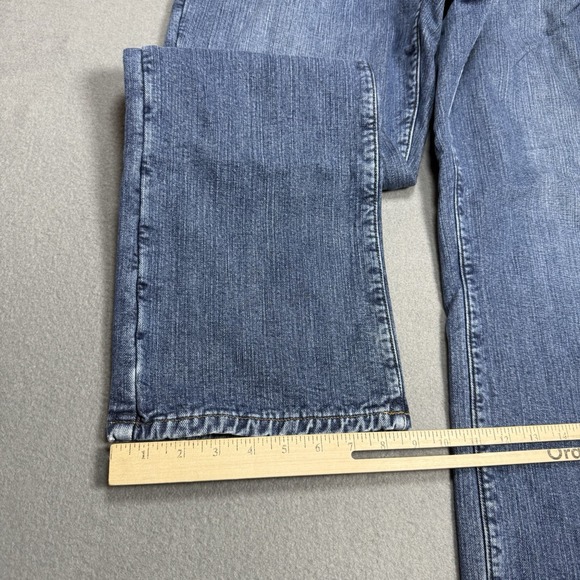 LL Bean Fleece Lined Jeans Mens 33x30 Standard Fit Straight Leg Utility Denim - Picture 8 of 9